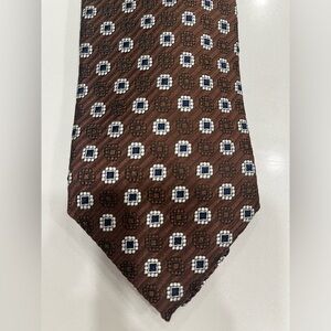 Ermengildo Zegna men’s tie geometric